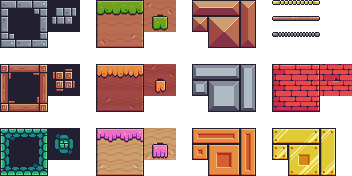 TileSet 2D Platformer [32x32]