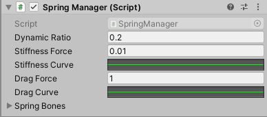 Spring Manager Settings